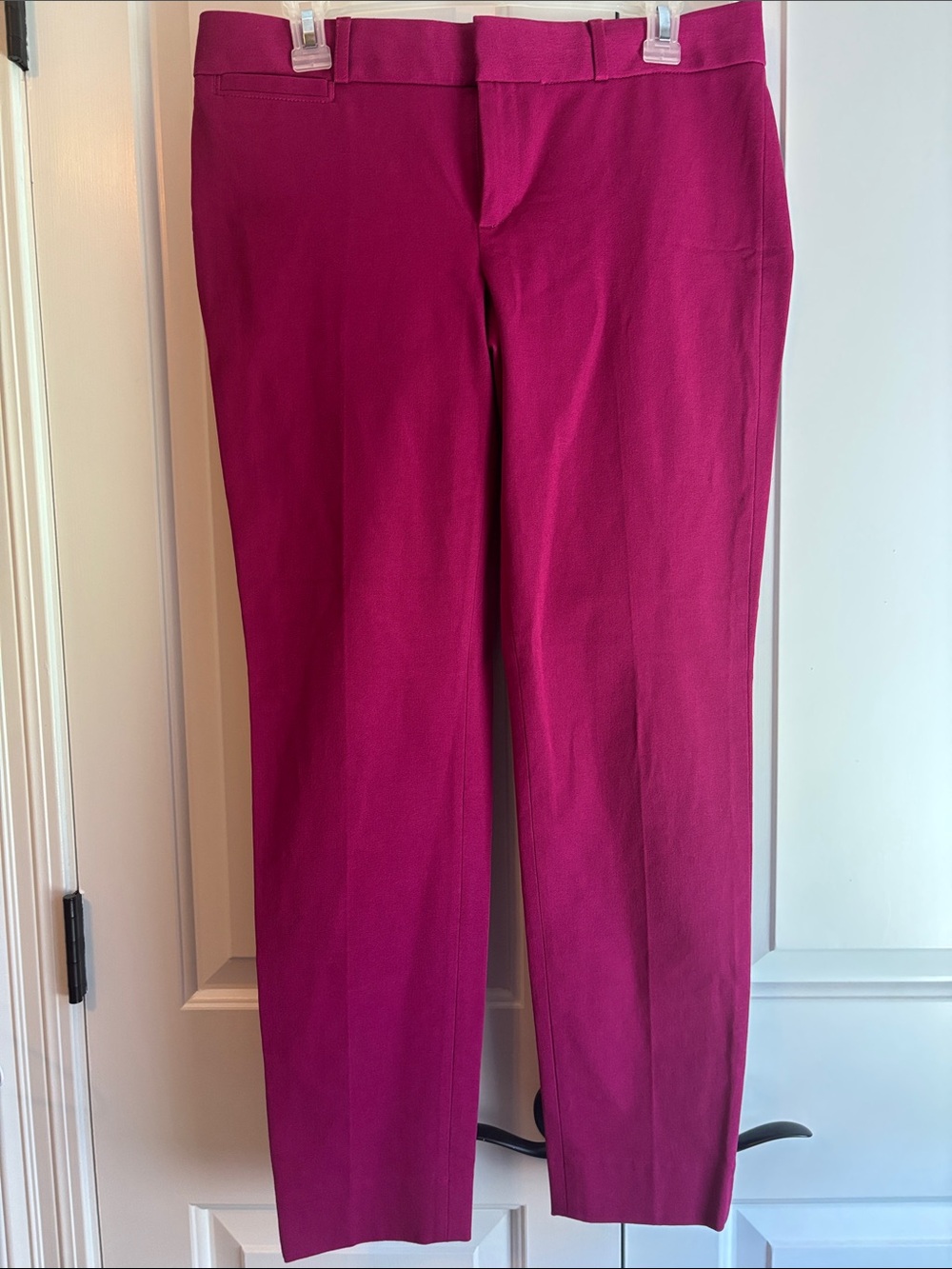 Banana Republic Sloan fit Women's Dress Pants in Bright Magenta